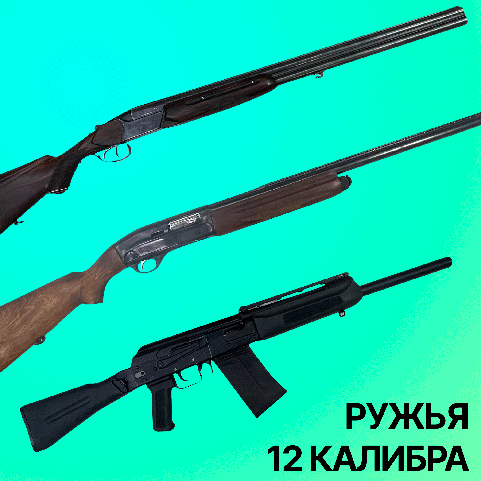 Ружья 12 калибра