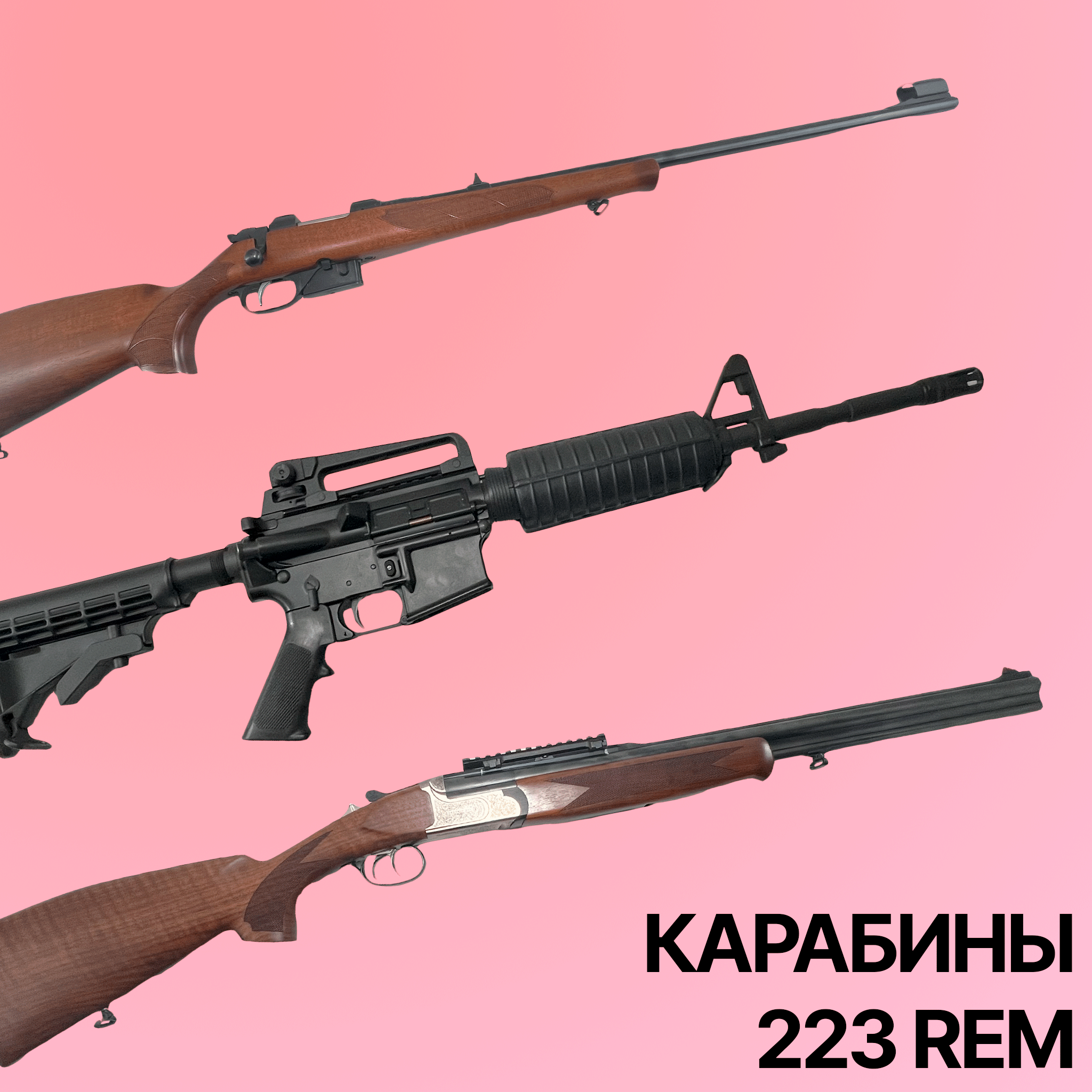 Карабины 223 Rem