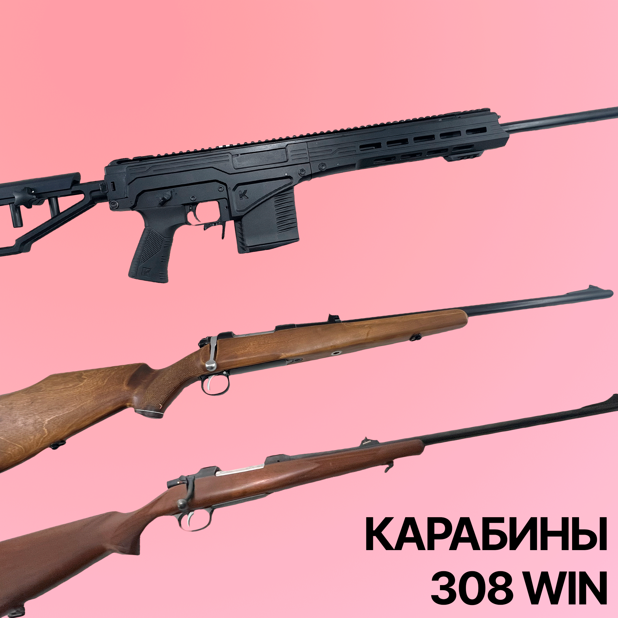 Карабины 308 WIN